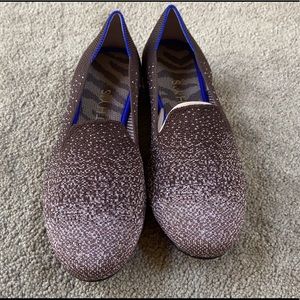 Rothy’s Twilight Metallic Ombré Loafers size 7